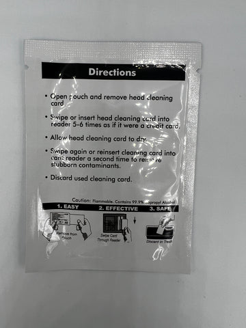 Smartmark® Printer cleaning head card short