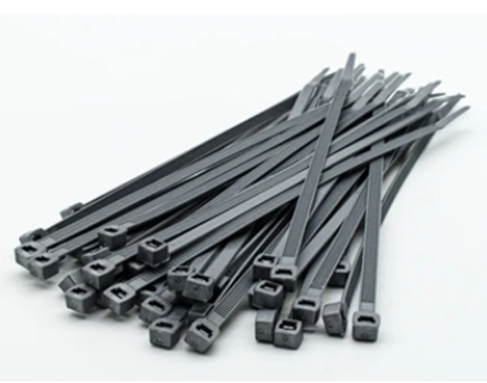 Cable Tie Nylon Black PA6 UV Rated 370mm x 4.8mm