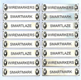 Stainless Steel tag 316 90mm x 19mm x .5mm ON CARD for CAB FLATBED LASER 80 tags
