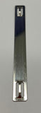 Stainless Steel tag 316 90mm x 10mm x .5mm ON CARD for CAB FLATBED LASER 1400 tags