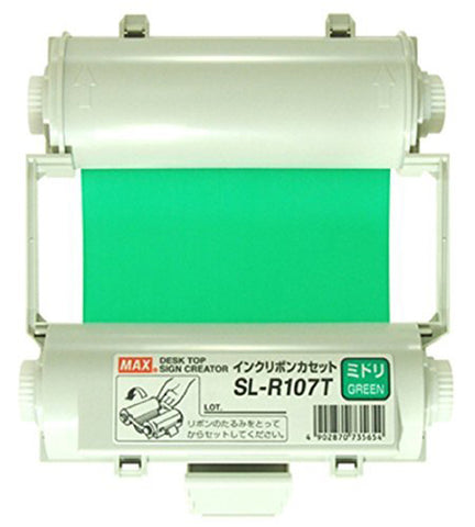 Max Ribbon CPM 100 Green SL-R107T