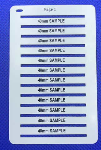 Smartmark Ferrule Wire Marker Yellow 40mm x 4mm Yellow PRINTED