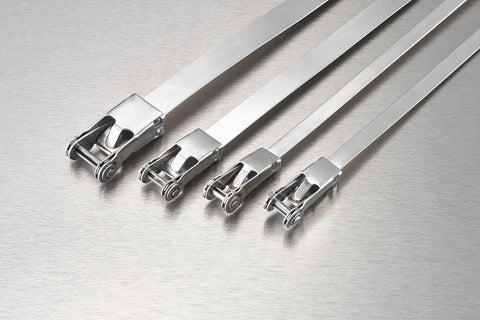 Ratchet Tie Stainless Steel Grade 304 800mm x 15mm x .4mm x 25