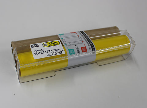 Max Ribbon Refill CPM 200 Yellow SL-TR208T