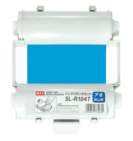 Max Ribbon CPM 100 Blue SL-R104T