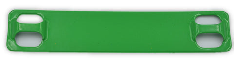 Stainless Steel tag 316 90mm x 19mm GREEN