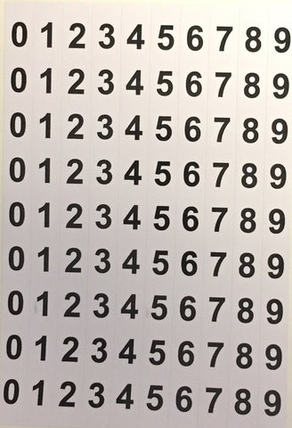 WMA Telstra numbers 0 - 9