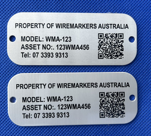Fill Tag Paint Fill Plates | Paint Fill Plate Tags | Wiremarkers Australia ...