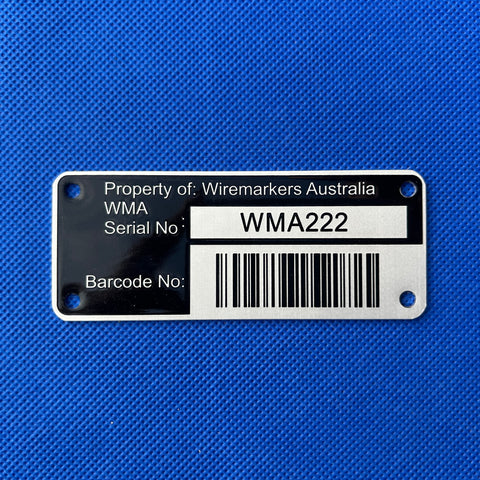 Fill Tag Paint Fill Plates | Paint Fill Plate Tags | Wiremarkers Australia ...