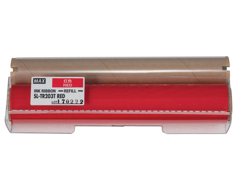 Max Ribbon Refill CPM 200 Red SL-TR203T