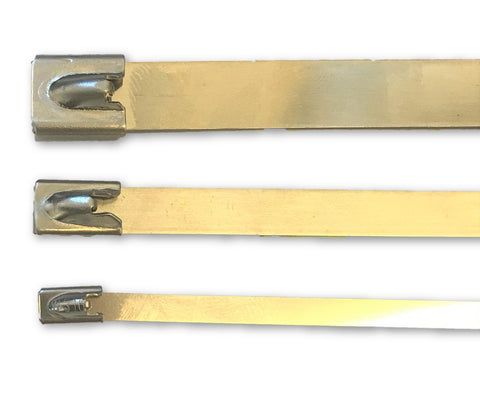 Cable Tie Stainless Steel Grade 304 7.9mm x 350mm
