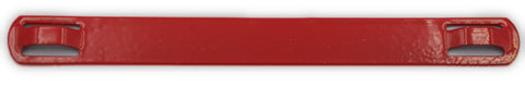 Stainless Steel tag 316 90mm x 10mm RED