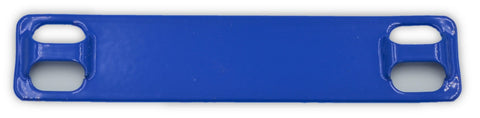 Stainless Steel tag 316 90mm x 19mm BLUE